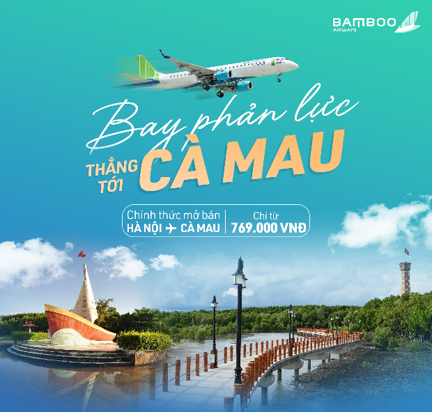 vé máy bay Hà Nội đi Cà Mau