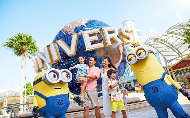Cấc địa điểm du lịch Singapore - Universal Studios Singapore