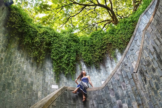 Các địa điểm du lịch ở Singapore - Fort Canning Park