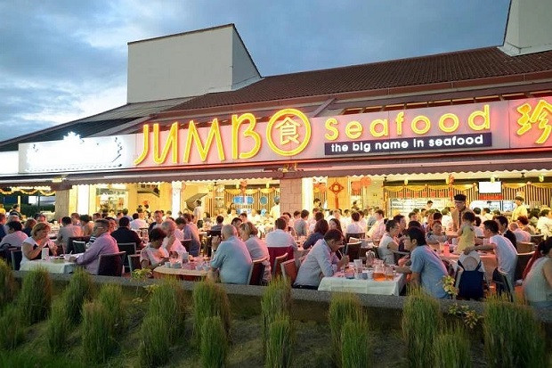 Ăn cua sốt ớt ở singapore - jumbo seafood restaurant