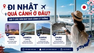 Đi Nhật quá cảnh ở đâu để có chuyến bay tiết kiệm, thuận lợi