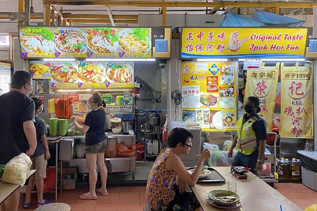 Du lịch Singapore review - Khu ấm thực Changi Hawker