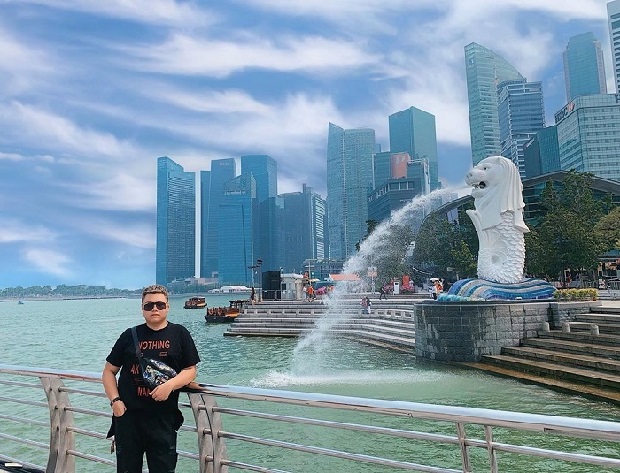 Du lịch Singapore tháng 12 - Merlion Park