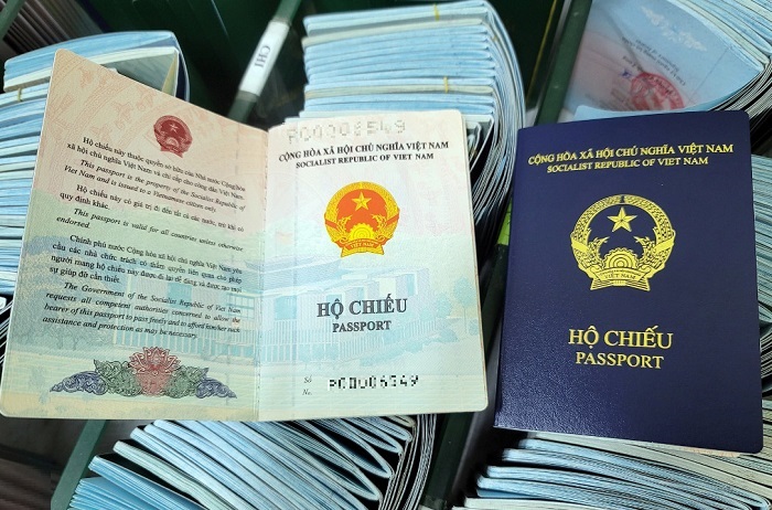 mẫu hộ chiếu mới của việt nam