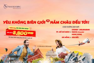 Đón 8/3, săn vé giá rẻ, năm châu đều tới cùng Vietjet Air