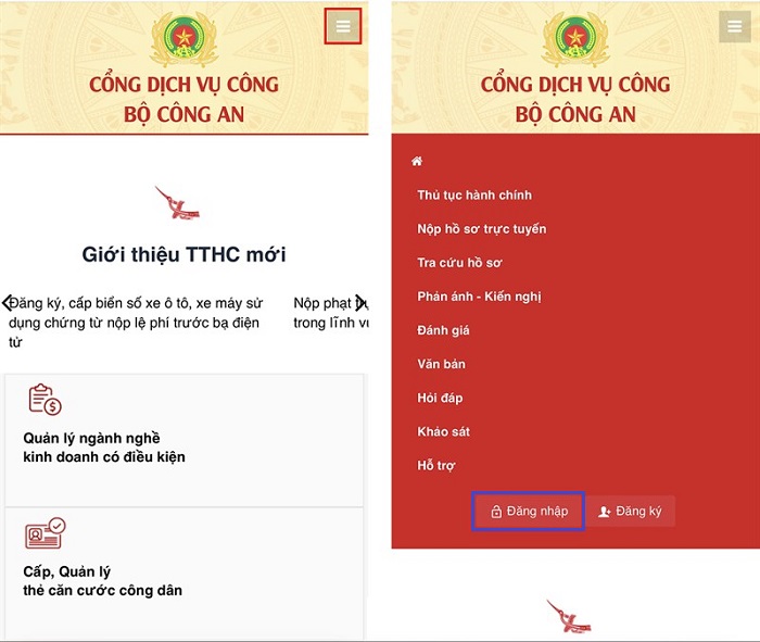 x&aacute;c nhận th&ocirc;ng tin cư tr&uacute; online