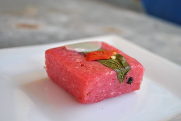 Núi Bà Đen - Nem vỏ bưởi