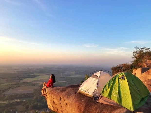 Núi Bà Đen - Cắm trại đỉnh núi