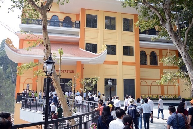 Núi Bà Đen cáp treo - Nhà ga Chùa Hang 