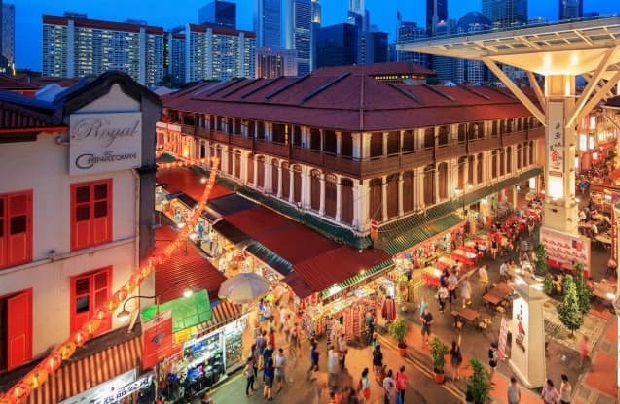 Quán ăn Singapore - Chinatown