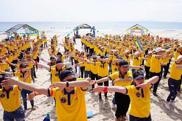 Team building sự kiện doanh nghiệp - Tổ chức vào cuối năm và đầu năm