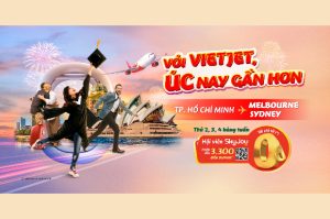 Vietjet Air mở đường bay mới đi Úc, vé tiết kiệm từ 152AUD