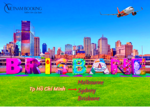 HOT! Vietjet Air khai thác đường bay thằng đầu tiên Tp Hồ Chí Minh đi Brisbane