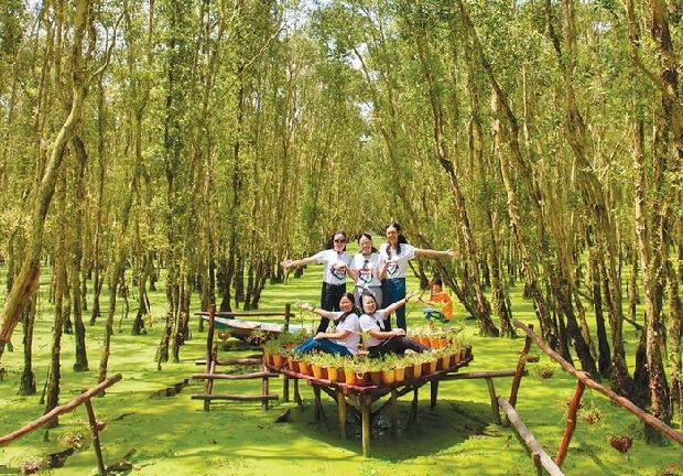 Vietnam Booking tour mien Tay - Rừng Tr&agrave;m Tr&agrave; Sư