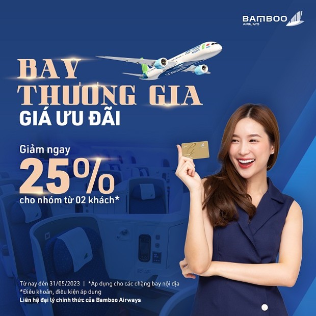 Bamboo Airways ưu đ&atilde;i hạng C