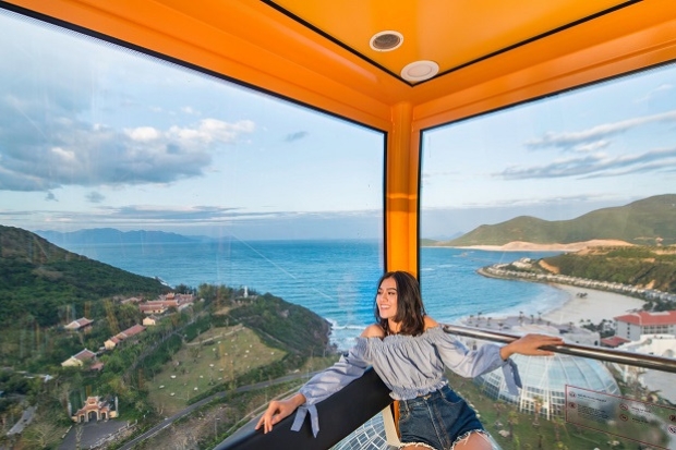 Đi Vinpearl Nha Trang - Cáp treo.