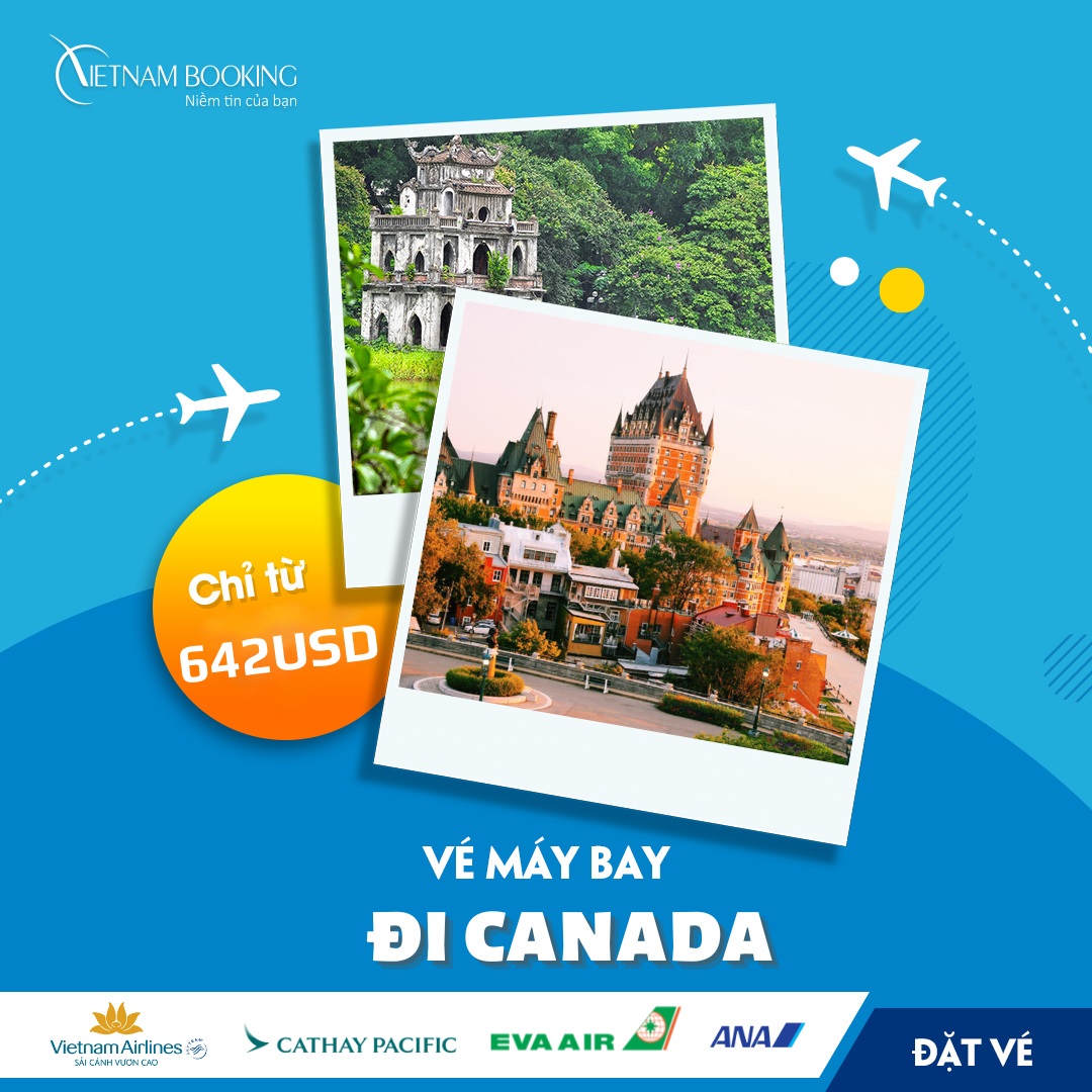 V&eacute; m&aacute;y bay đi Canada