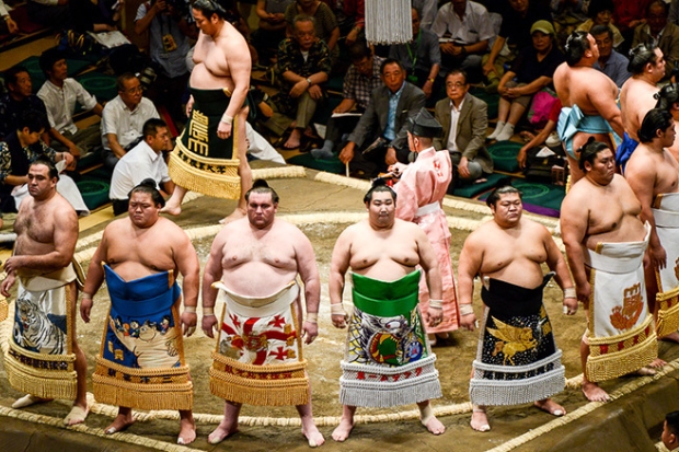 Trải nghiệm tại Nhật Bản - Đấu vật sumo.