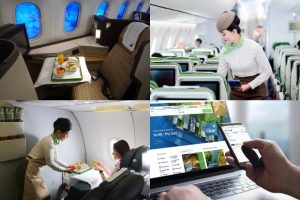 Hạng thương gia Bamboo Airways – Tận hưởng kỳ nghỉ ngay từ khi bắt đầu bay