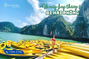 Đừng bỏ lỡ vé máy bay đi Hải Phòng tháng 5, chỉ từ 99.000Đ