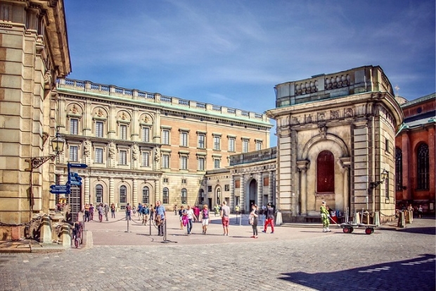 Stockholm ở đâu - Cung điện hoàng gia