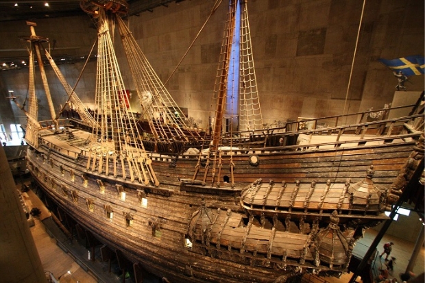 Stockholm ở đâu - Tàu chiến Vasa