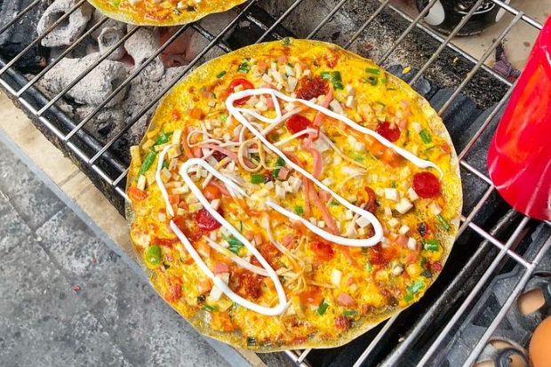 Địa điểm ăn uống Đà Lạt - Bánh tráng nướng