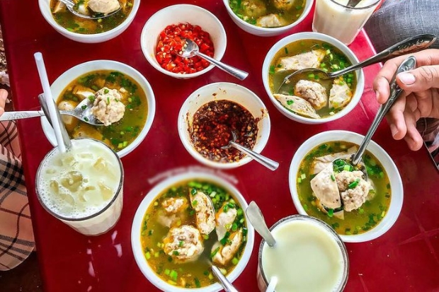 Địa điểm ăn uống Đà Lạt - Bánh mì xíu mại