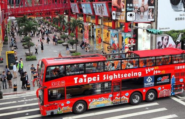 Du lịch Đài Loan tự túc 2023 - xe bus