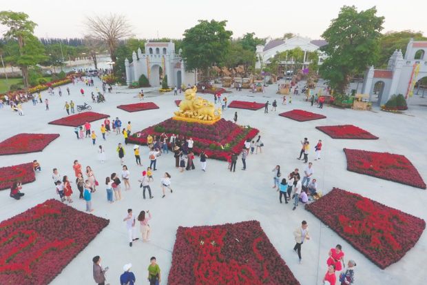 Khu du lịch Happy Land - Góc nhìn trên cao