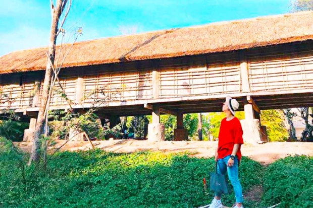 Khu du lịch Happy Land - Nhà dài