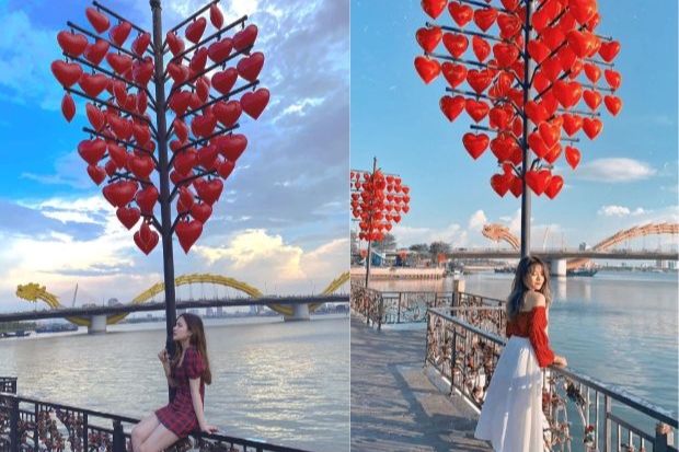 Lịch trình du lịch Đà Nẵng - cầu tình yêu