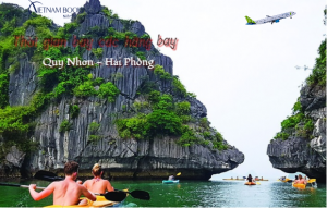 Thời gian bay Quy Nhơn đi Hải Phòng các hãng hàng không giá rẻ