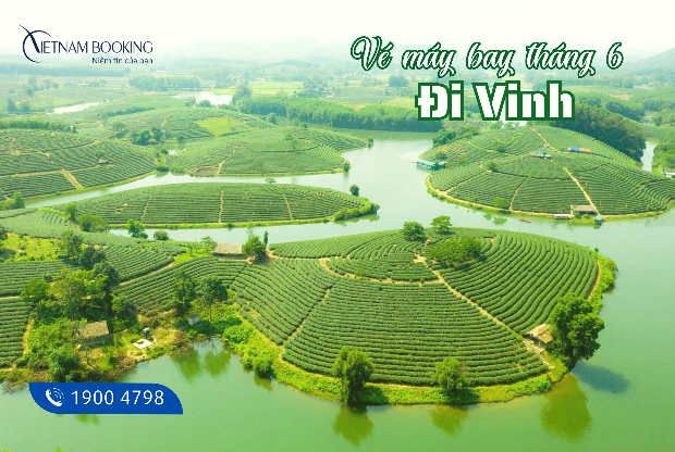 vé máy bay đi Vinh tháng 6