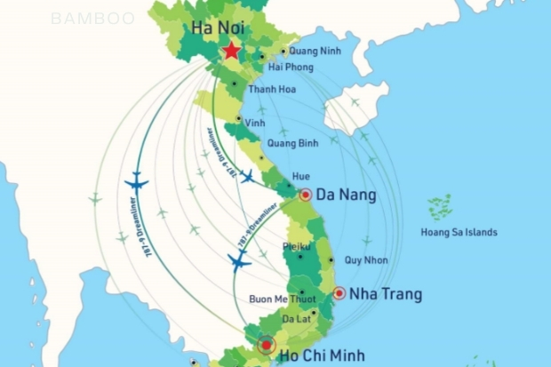 Mạng lưới d&agrave;y đặc khi đặt v&eacute; m&aacute;y bay th&aacute;ng 6 Bamboo Airways&nbsp;