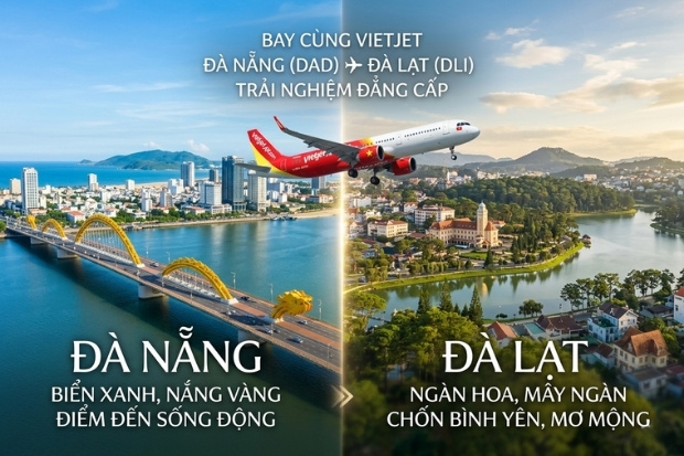 Kh&aacute;m ph&aacute; tần suất v&agrave; giờ bay v&agrave;ng để sở hữu v&eacute; m&aacute;y bay Vietjet Air Đ&agrave; Nẵng Đ&agrave; Lạt 