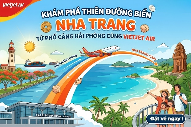 Theo d&otilde;i biến động gi&aacute; v&eacute; m&aacute;y bay Vietjet Air Hải Ph&ograve;ng đi Nha Trang theo từng thời điểm điều v&ocirc; c&ugrave;ng cần thiết