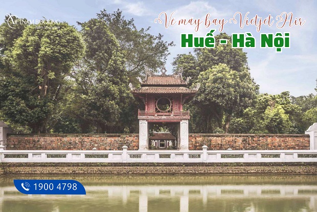 vé máy bay Huế Hà Nội Vietjet Air