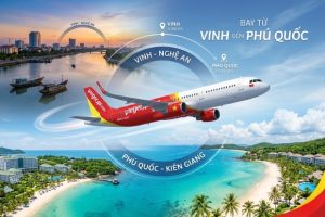 Tạm biệt thành Vinh lên ngay vé máy bay Vietjet Air Vinh đi Phú Quốc tại Vietnam Booking thôi!