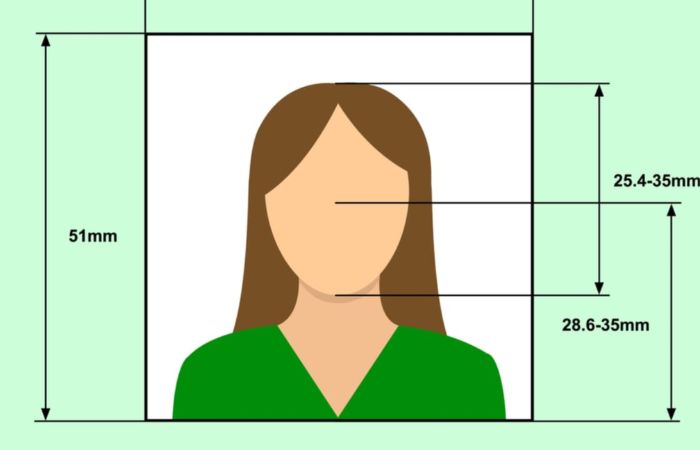 lưu ý khi chụp ảnh thẻ visa