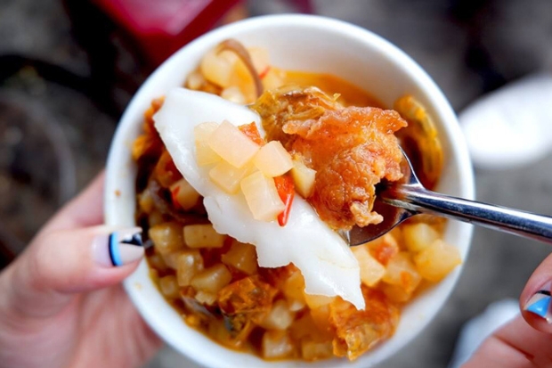 Bản đồ food tour Hải Phòng - Bánh đúc tàu