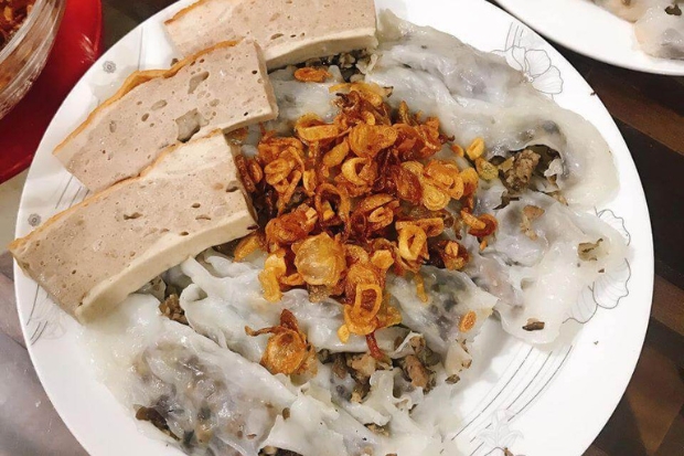 Bản đồ food tour Hải Phòng - Bánh cuốn