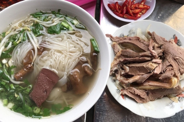 Bản đồ food tour Hải Phòng - Bánh đa ngan