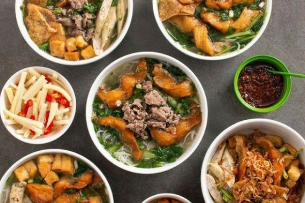 Bản đồ food tour Hải Phòng - Bún cá cay