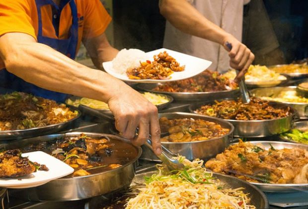 Chi phí du lịch Singapore tự túc - món ăn Singapore