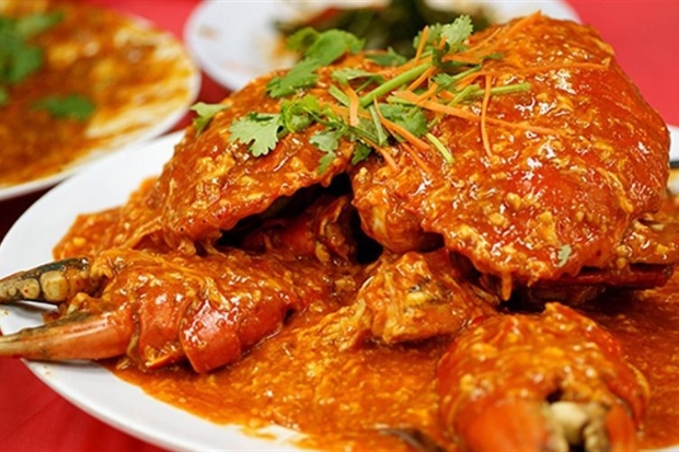 Đi du lịch Singapore - Cua sốt ớt