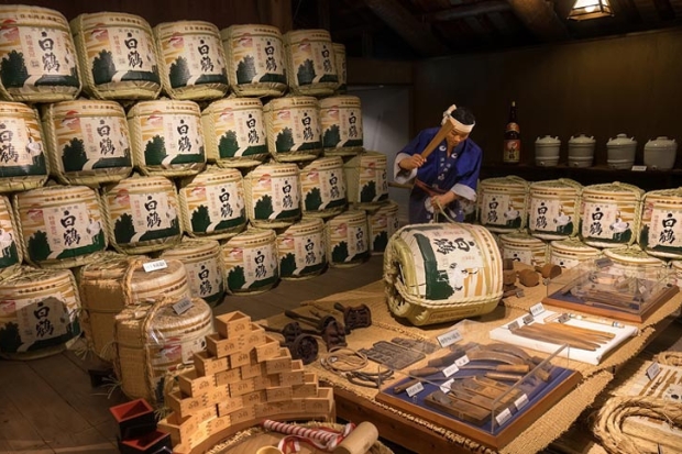 Du lịch Kobe - Rượu Sake