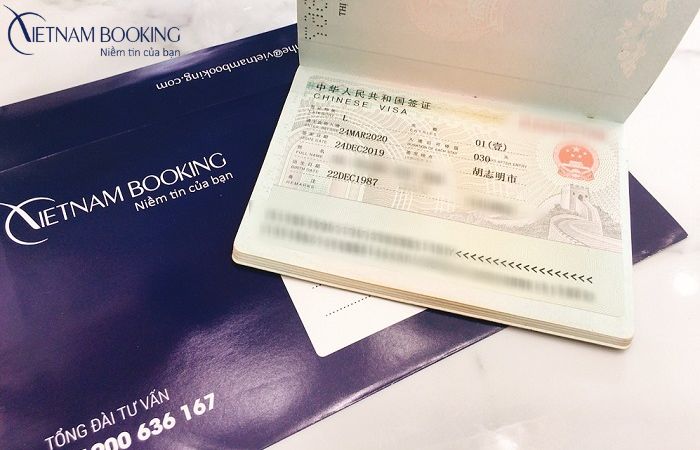 l&agrave;m hộ chiếu trắng visa trung quốc tại vietnam booking