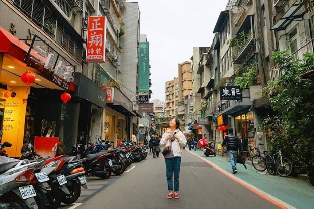 Kinh nghiệm du lịch Đ&agrave;i Bắc - Phố Yongkang