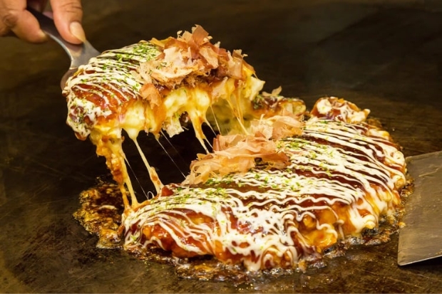 Kinh nghiệm du lịch Osaka - Okonomiyaki